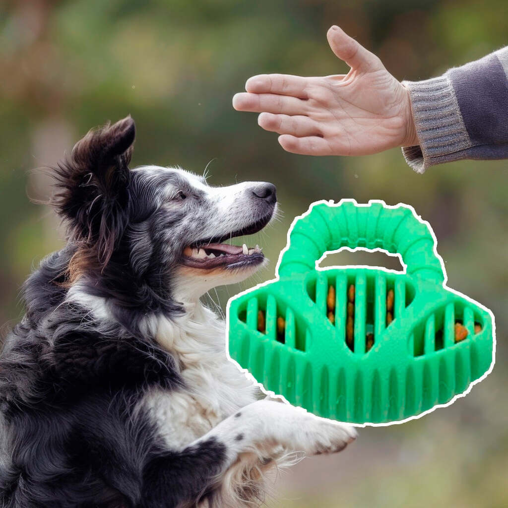 Hundelegetøj  -  Krokodilleformet Tyggepind til Tandrensning