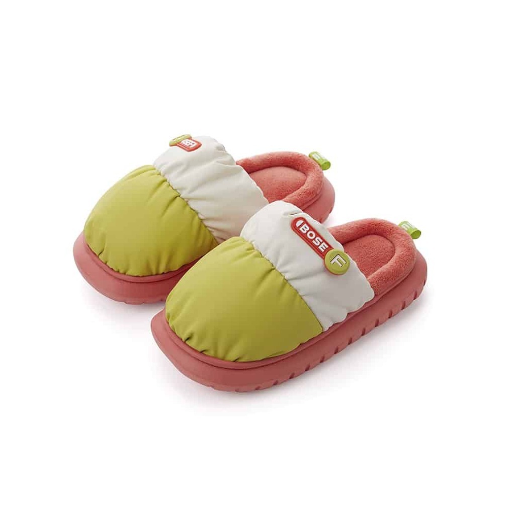 Hjemmesko model Bose F - pink, lilla eller grønne - bløde og varme - - Grøn EU 38/39
