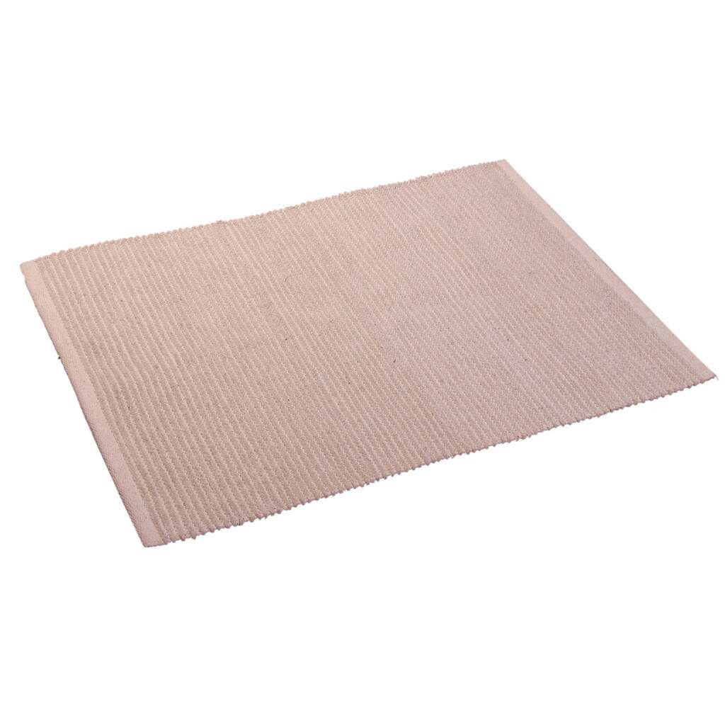 Tæppe - Shanil - 60x90 cm. 100% bomuld (fås i 3 forskellige farver) - Hvid