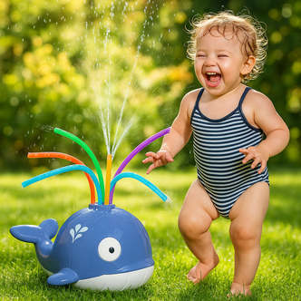 Vandspreder til Børn - Hval, Skildpadde eller Mariehøne - Mariehøne