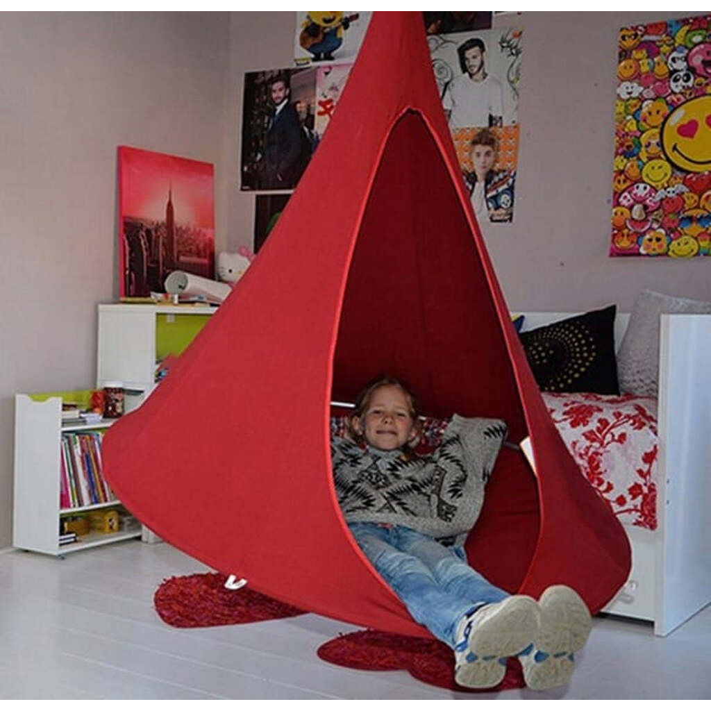 Hængehule / Hængekøje telt (lilla eller grøn) - Lilla / 150x150 cm