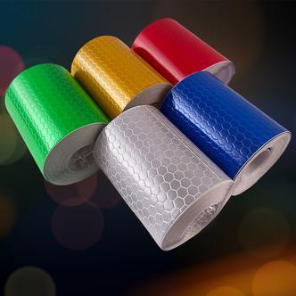 Reflekstape 5 cm. x 3 meter (Fås i flere forskellige farver) - Blå