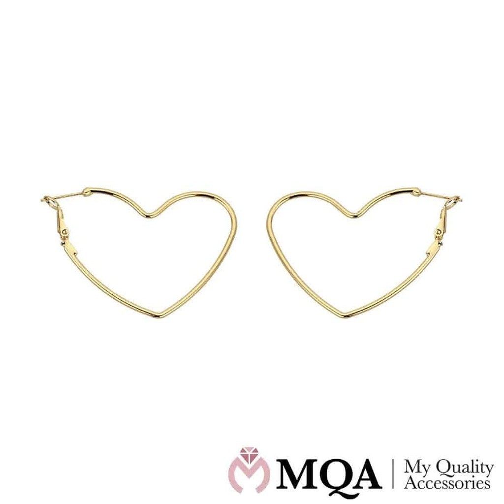 Øreringe hjerteformet