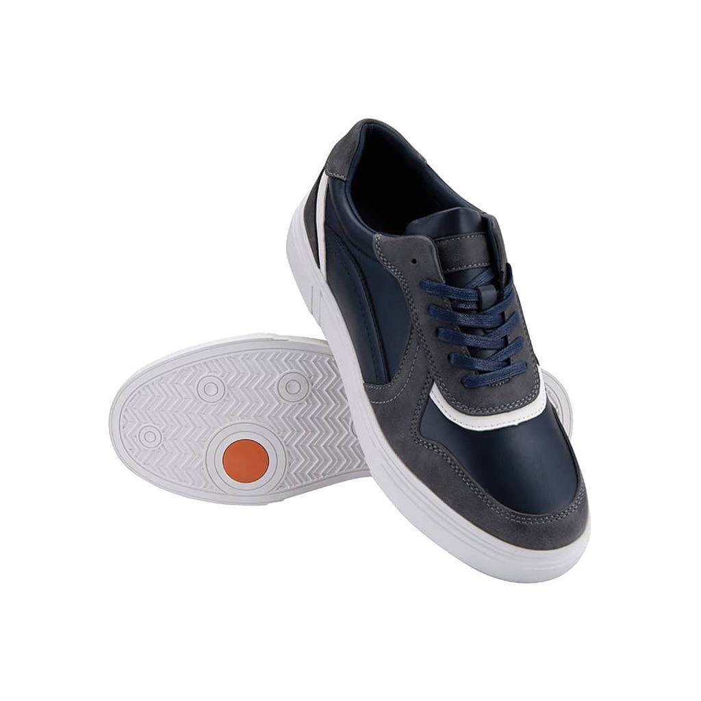 Sneakers til herre, Navyblå og Hvide - EU 41
