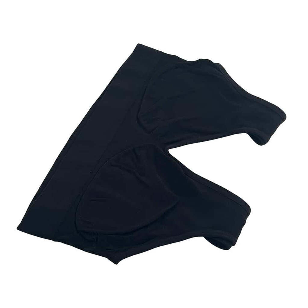 Ahh Bra - pakke med 5 stk. sømløs bh (fås i flere forskellige farver) - Sort (5 stk) / EU L
