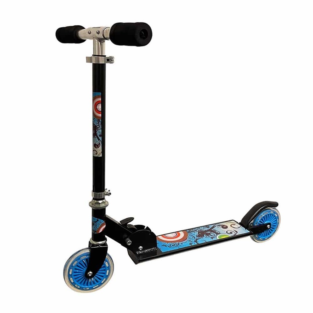 Løbehjul til de mindste - foldbart (Pink, blå eller grøn) - Grøn