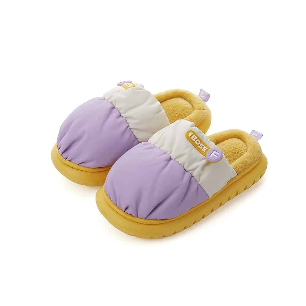 Hjemmesko model Bose F - pink, lilla eller grønne - bløde og varme - - Lilla EU 38/39