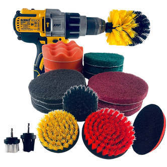 Rengøringsbørster - 4-i-1, 12-i-1 eller 22-i-1 - 4-i-1