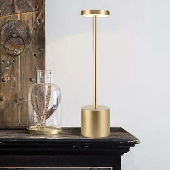 LED Bordlampe, genopladelig - Moderne og Minimalistisk