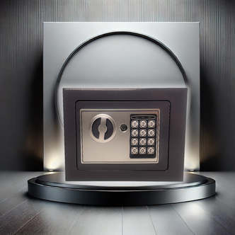 Pengeskab med Digital Kodelås - Sikkerhed i Kompakt Form