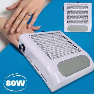 Negle Støvopsamler 80W, Kraftfuld sugning