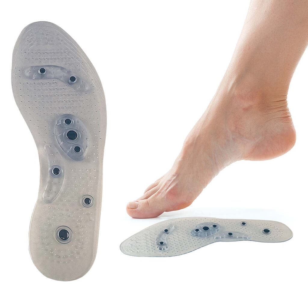 Skoindlæg / Akupunktur Såler med Magneter - 25 cm