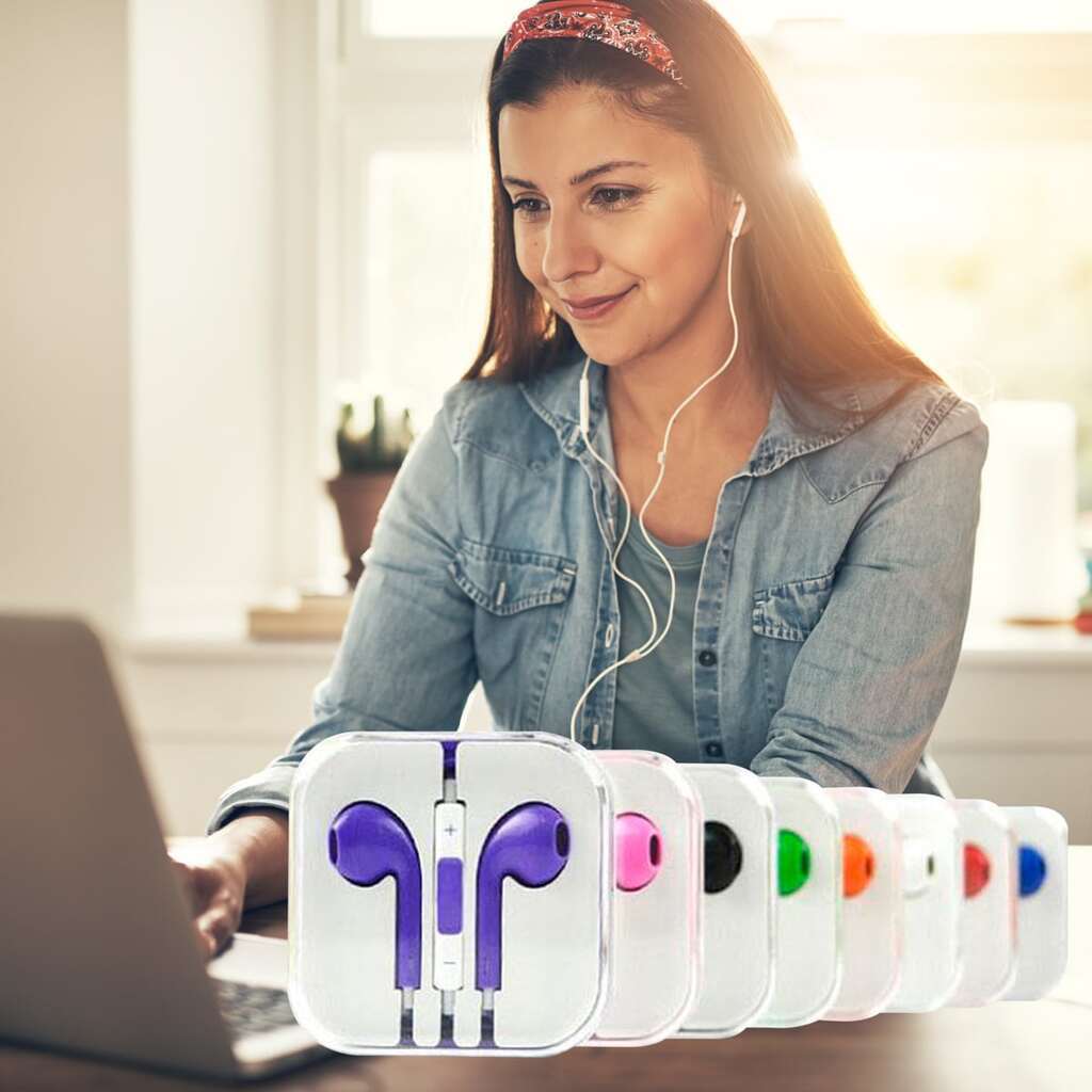 Høretelefoner - Gul