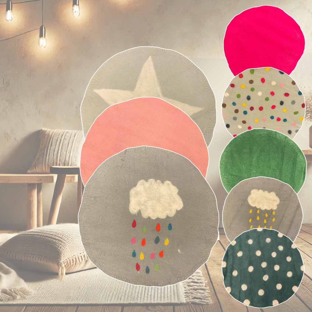 Håndlavede uldtæpper  -  Bæredygtig luksus til dit hjem - A5