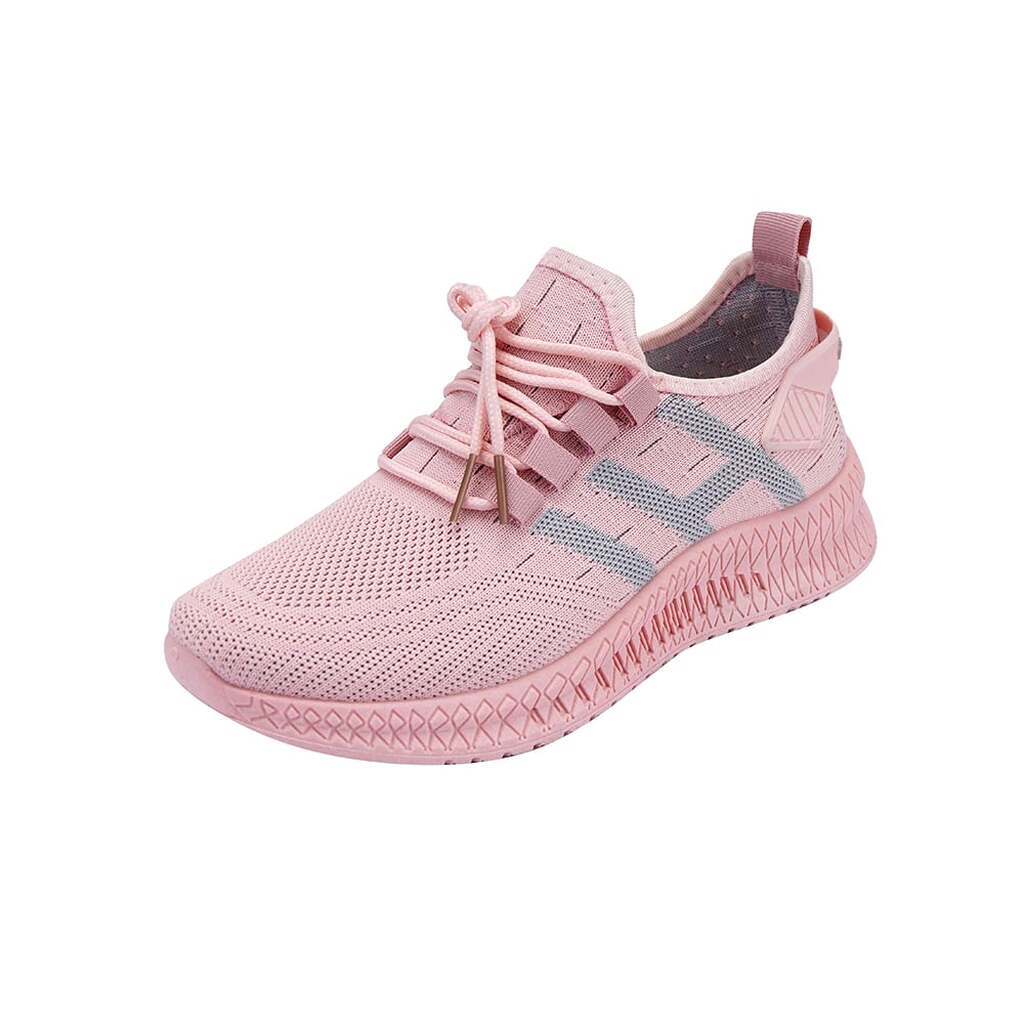 Løbesko/Sneakers til kvinder, åndbare og med optimal støddæmpning - Pink / 37