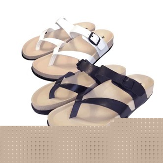 Sandaler Aerosoft Soft Unisex - hvid eller sort - Hvid str EU 39