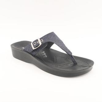 Sandaler Aerosoft model Blue Canvas m/tåsplit - 37