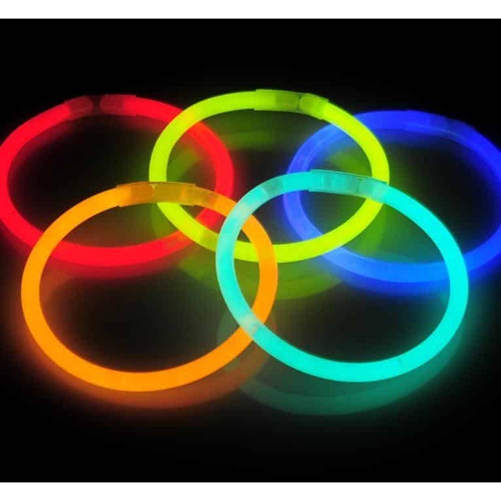 Armbånd - Selvlysende glow stick - Orange