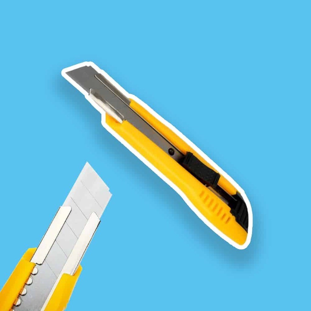 Hobbykniv med 18 mm knækblade - 1 stk.