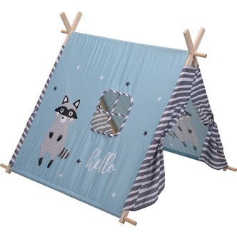 Legetelt Blå 100x106 cm