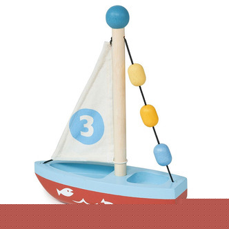 Mentari - Træbåd med sejl