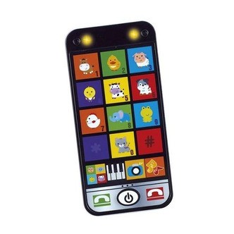Min første smartphone m. musik, lys og l