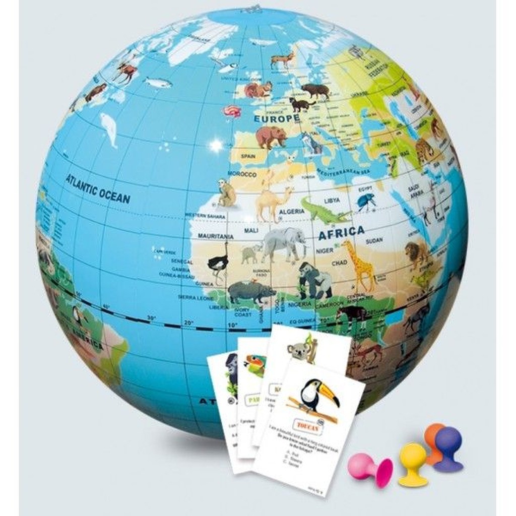 Globus Badebold m. Dyre spil 42 cm