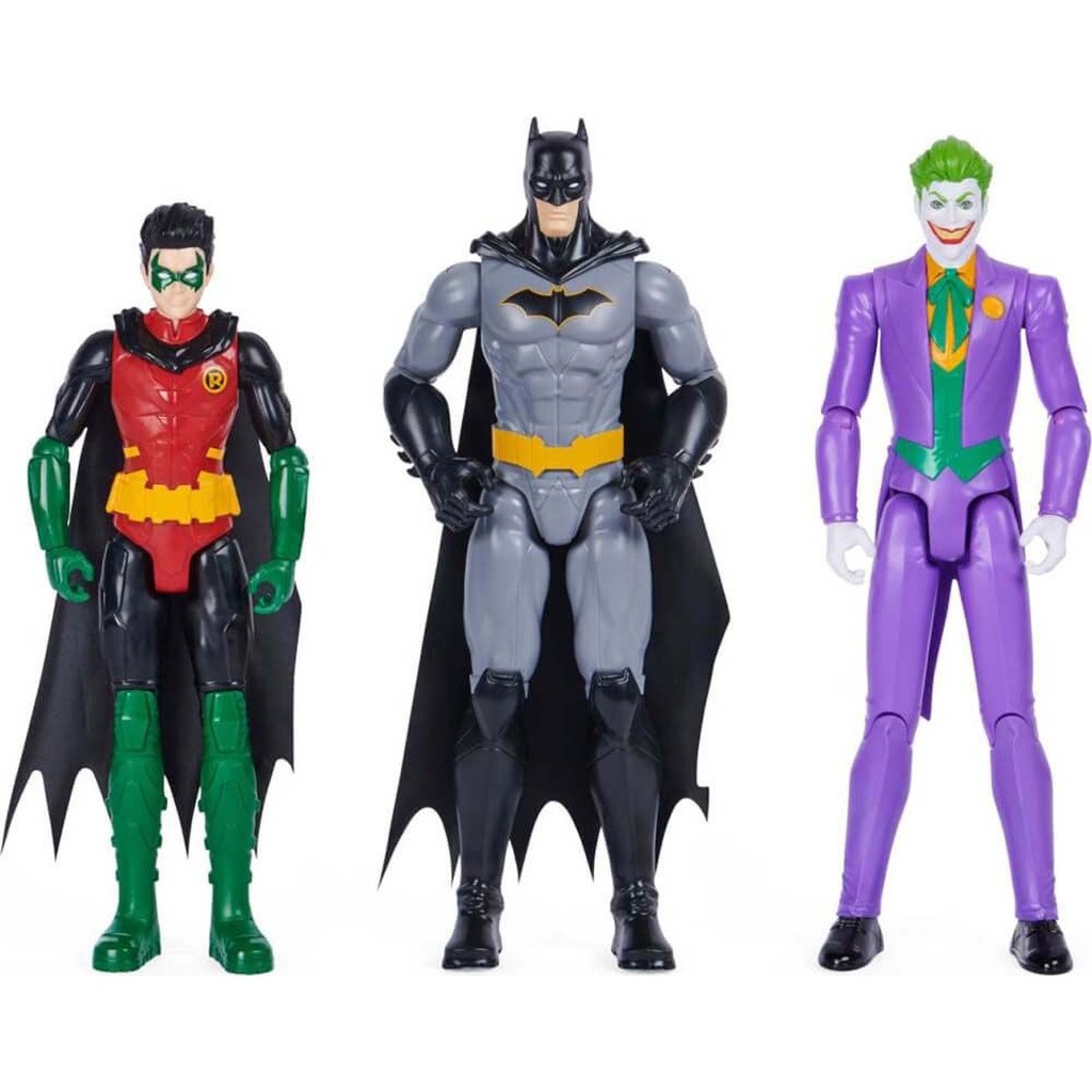 Batman Actionfigurer 3 Pak 30cm
