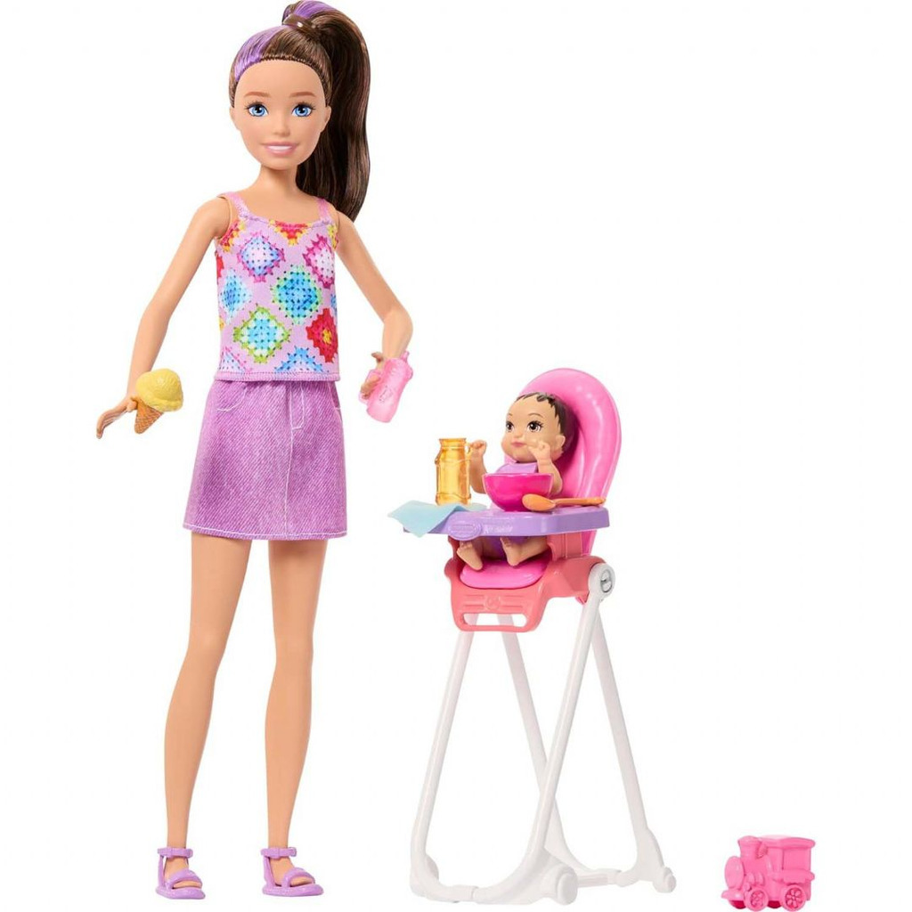 Barbie Skipper Babysitters Playset Højst