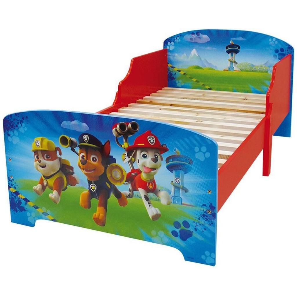 Paw patrol juniorseng uden madras