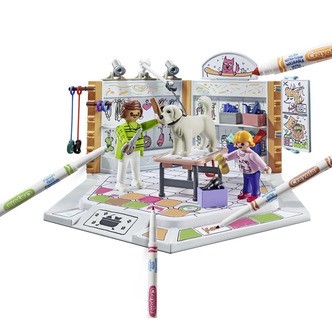 Playmobil Color Hundesalon