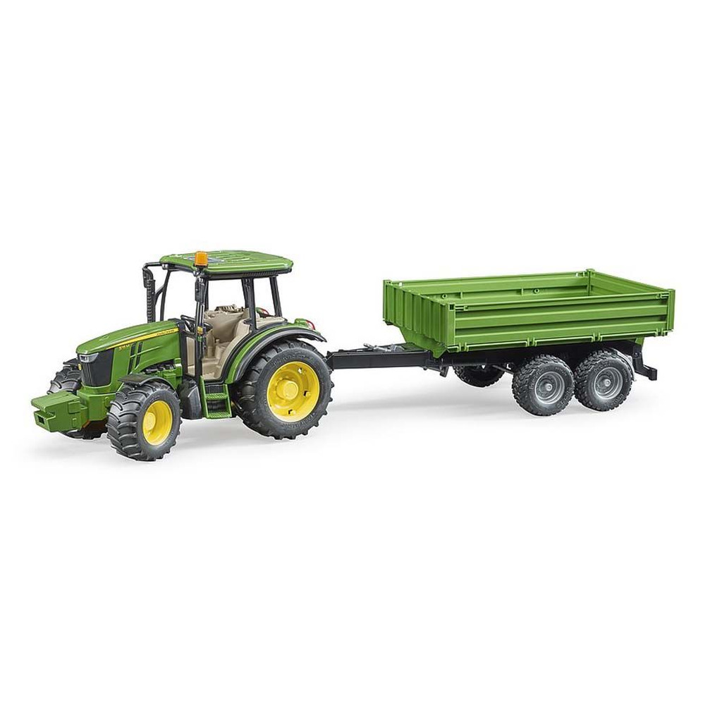 John Deere 5115M med trailer