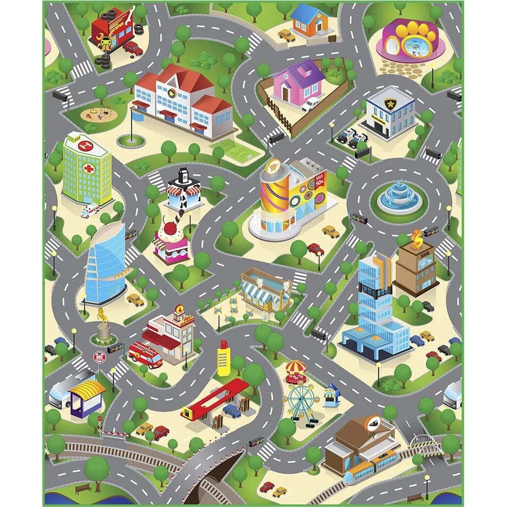 Speed City Legemåtte