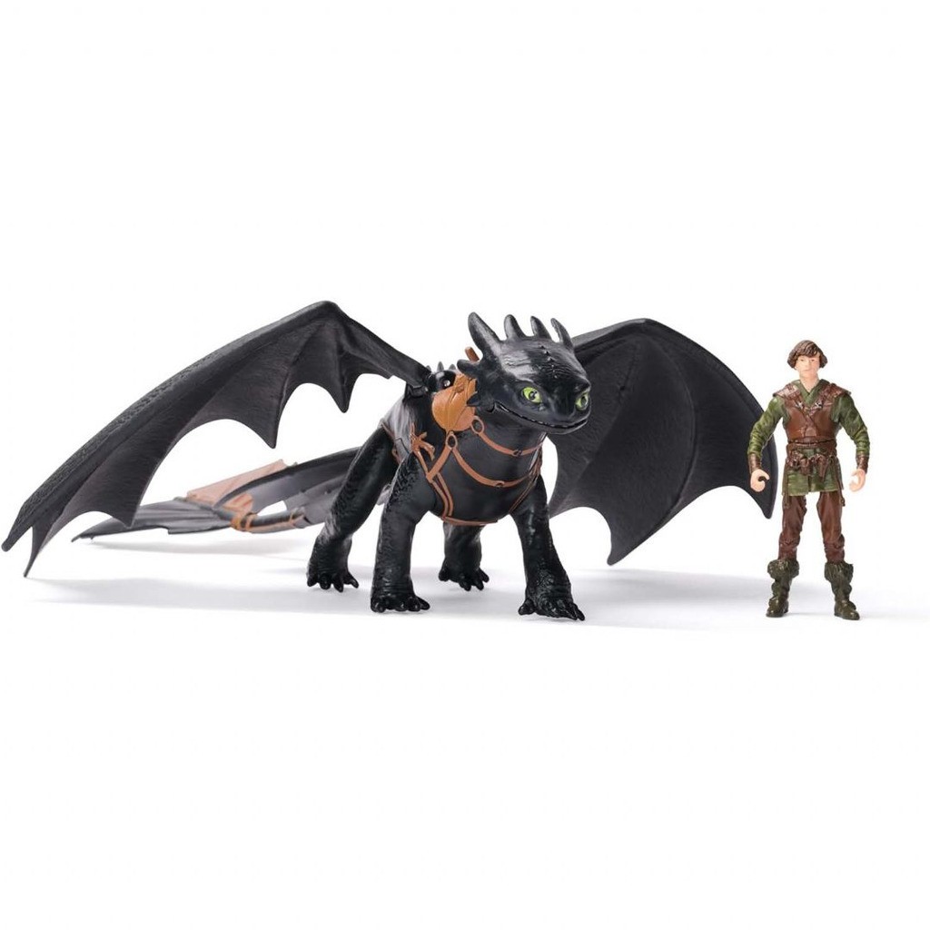 Dragons Movie Toothless + Hiccup