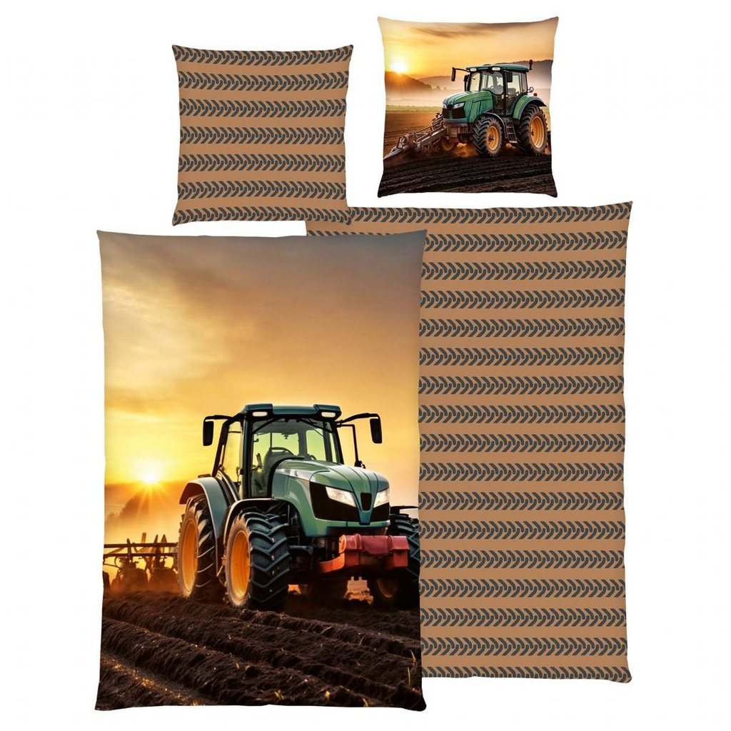 Traktor Sengetøj 140x200 cm
