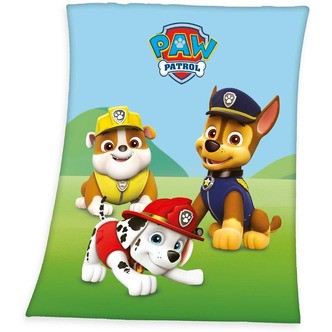 Paw Patrol Fleece Tæppe 130x160
