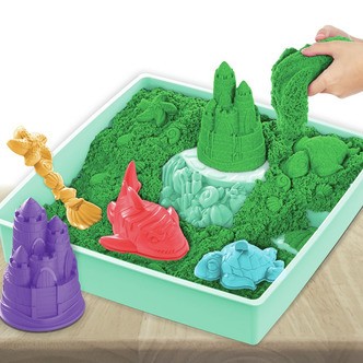 Kinetic Sand Box Grøn