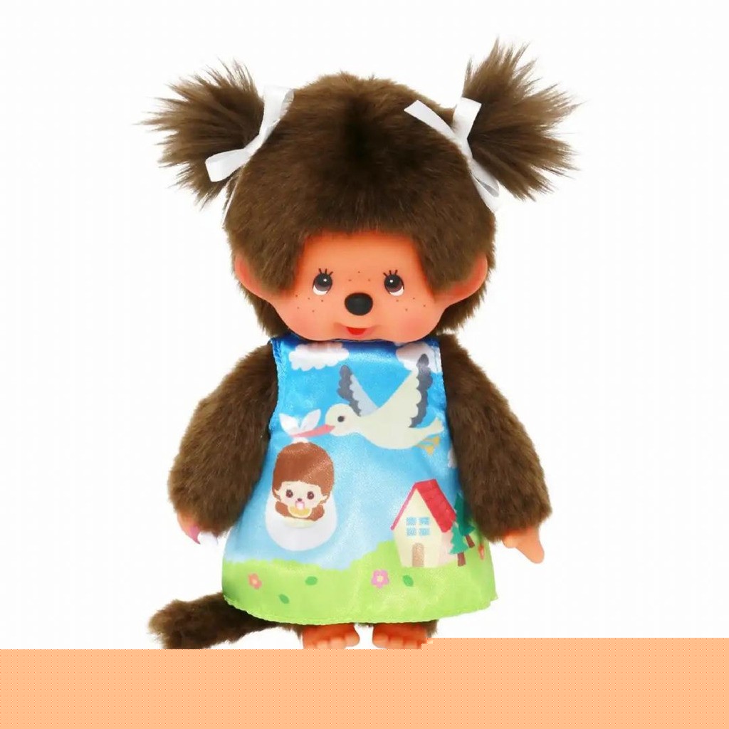 Monchhichi Dukke storkekjole Pige 20 cm