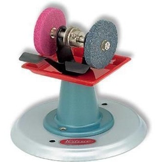 Slibebord med 2 stene