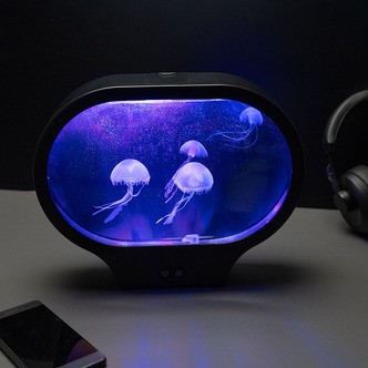 Oval Jelly Fish LED Lampe