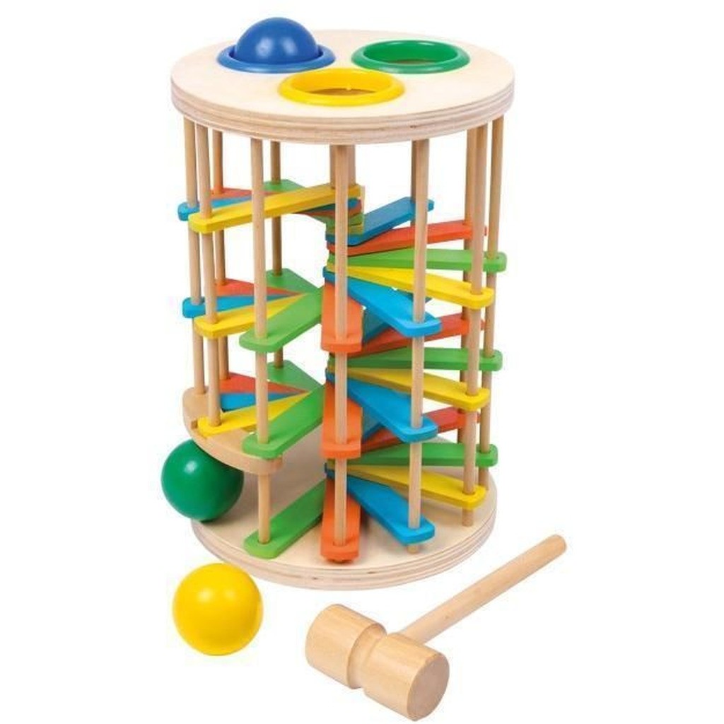 Hammerbænk Rund Kuglebane Stor