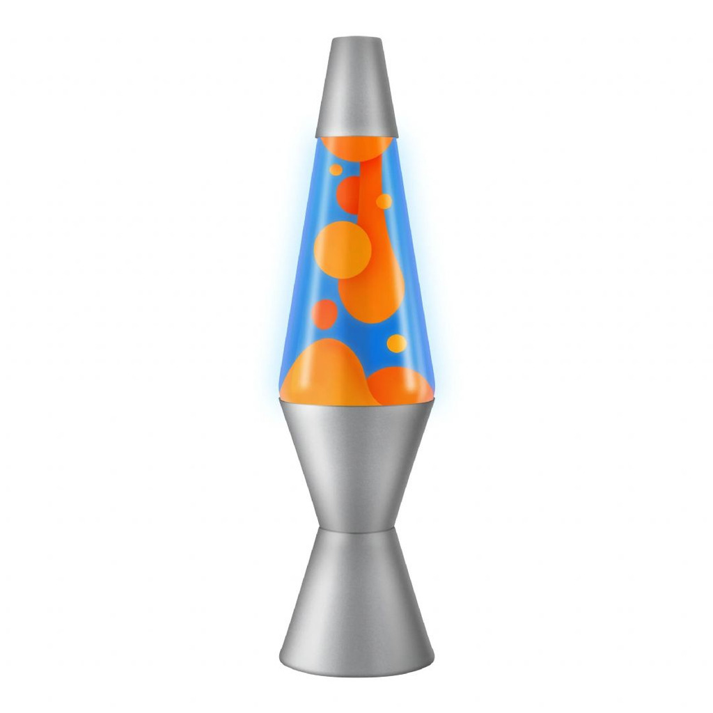 Lavalampe Classic Orange/Blå 37cm