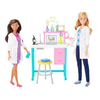 Barbie Science Lab Playset med Dukker