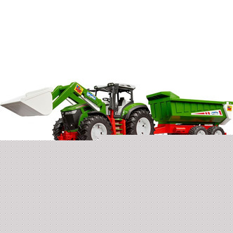 Roadmax Traktor m. Frontlæsser og Anhæng