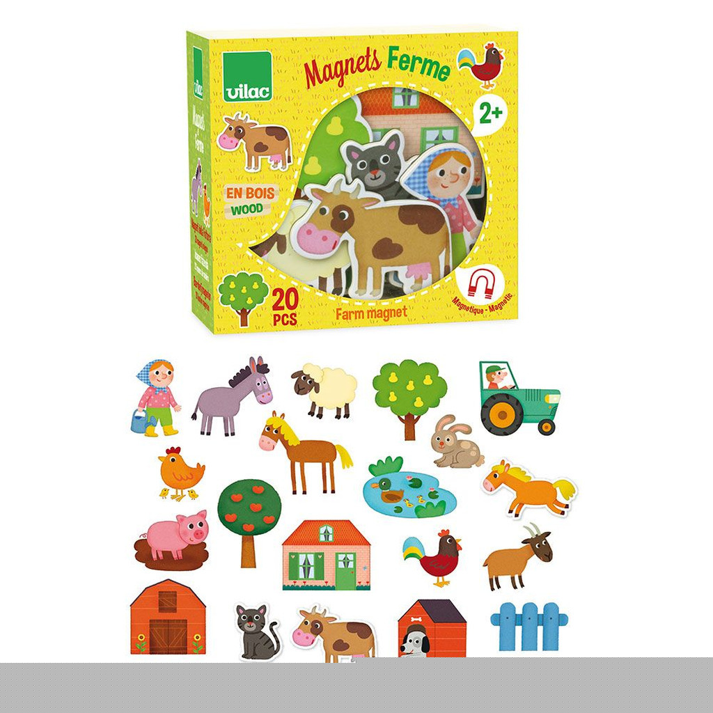 Vilac - Bondegårdsmagneter