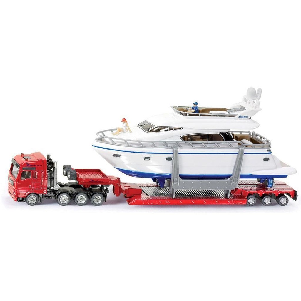 Lastbil med båd 1:87