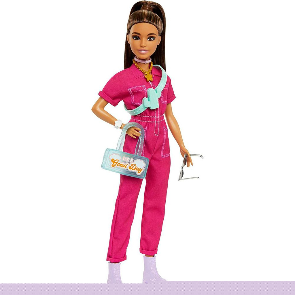 Barbie Trendy Pink Jumpsuit Dukke