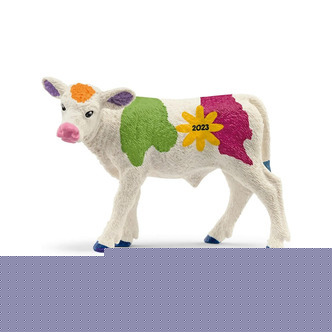 Farverige forårskalv