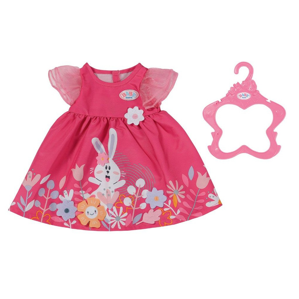 BABY born Blomstret Kjole 43 cm