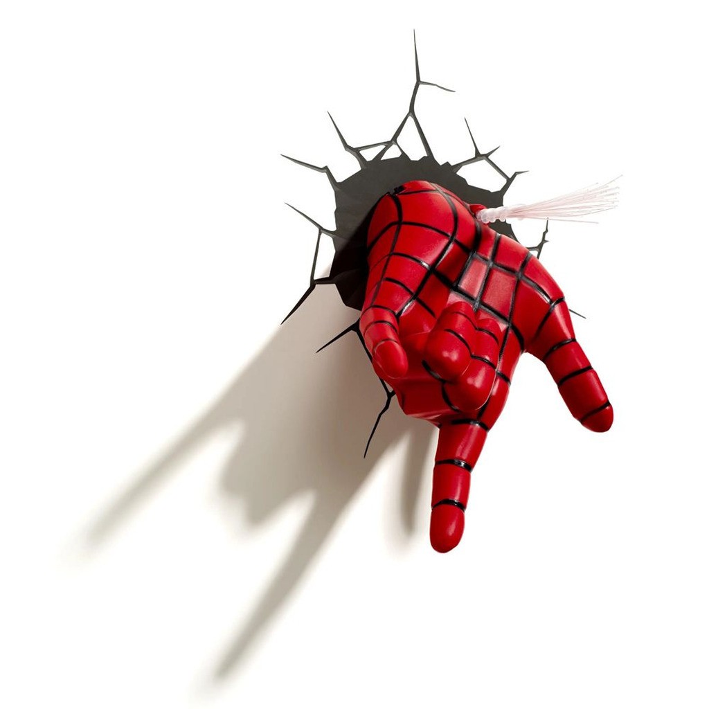 3D væglampe - Ultimative Spiderman